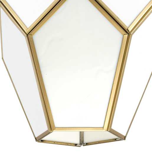 Progress Lighting Latham Collection One-Light Pendant Vintage Gold (P500435-078)