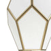 Progress Lighting Latham Collection One-Light Pendant Vintage Gold (P500435-078)