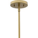 Progress Lighting Latham Collection One-Light Pendant Vintage Gold (P500435-078)