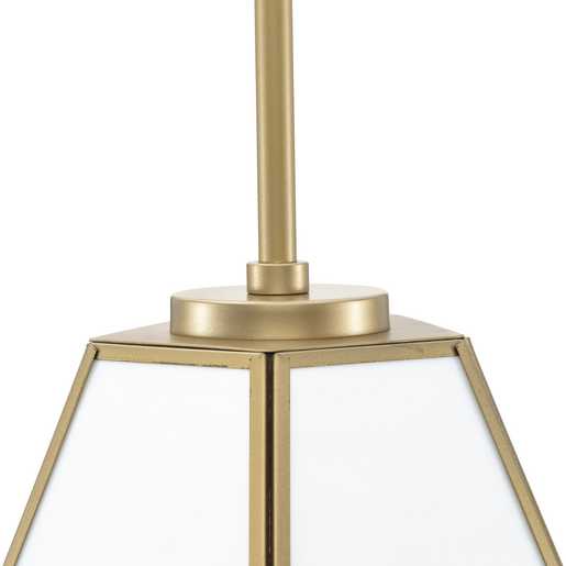 Progress Lighting Latham Collection One-Light Pendant Vintage Gold (P500435-078)