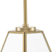 Progress Lighting Latham Collection One-Light Pendant Vintage Gold (P500435-078)