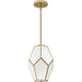 Progress Lighting Latham Collection One-Light Pendant Vintage Gold (P500435-078)