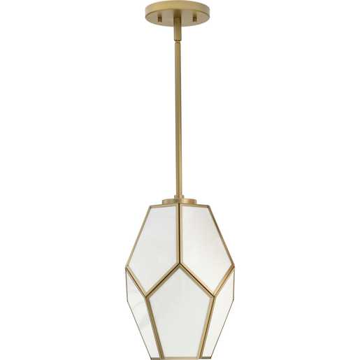 Progress Lighting Latham Collection One-Light Pendant Vintage Gold (P500435-078)