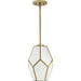 Progress Lighting Latham Collection One-Light Pendant Vintage Gold (P500435-078)