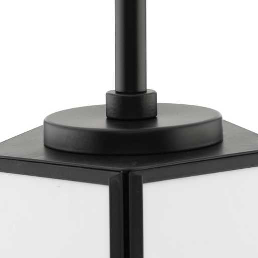 Progress Lighting Latham Collection One-Light Pendant Matte Black (P500435-31M)