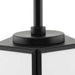 Progress Lighting Latham Collection One-Light Pendant Matte Black (P500435-31M)