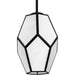 Progress Lighting Latham Collection One-Light Pendant Matte Black (P500435-31M)