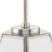 Progress Lighting Latham Collection One-Light Pendant Brushed Nickel (P500436-009)