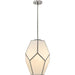 Progress Lighting Latham Collection One-Light Pendant Brushed Nickel (P500436-009)