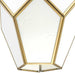 Progress Lighting Latham Collection One-Light Pendant Vintage Gold (P500436-078)