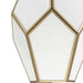 Progress Lighting Latham Collection One-Light Pendant Vintage Gold (P500436-078)