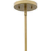 Progress Lighting Latham Collection One-Light Pendant Vintage Gold (P500436-078)