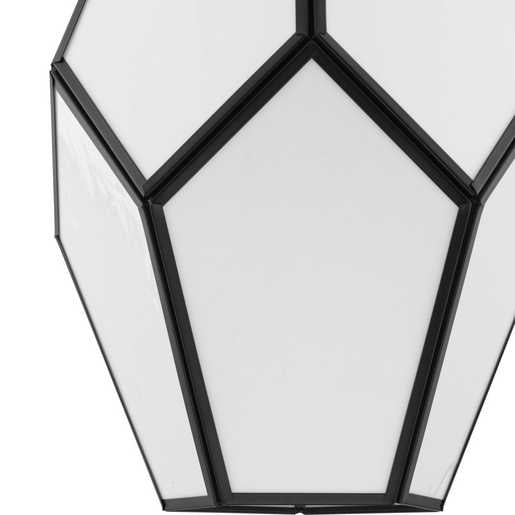 Progress Lighting Latham Collection One-Light Pendant Matte Black (P500436-31M)