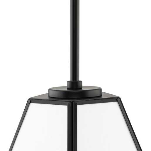 Progress Lighting Latham Collection One-Light Pendant Matte Black (P500436-31M)