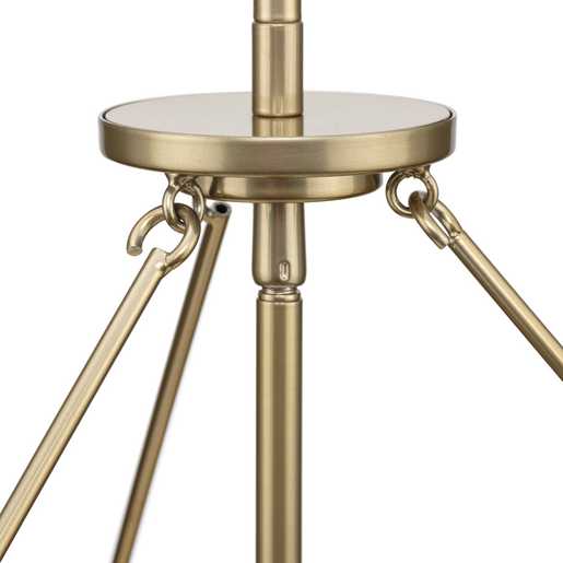 Progress Lighting Lusail Collection Four-Light Pendant Soft Gold (P500437-205)