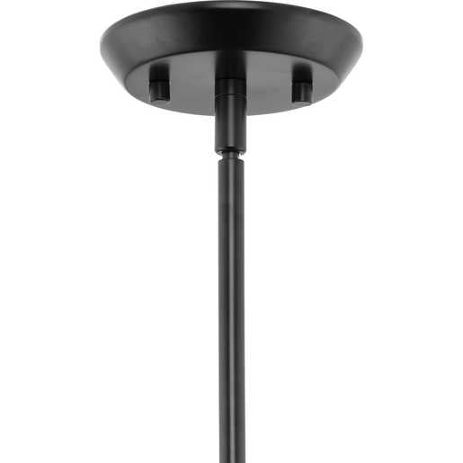 Progress Lighting Carillon Collection One-Light Pendant Matte Black (P500438-31M)