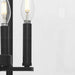 Progress Lighting Hillcrest Collection Four-Light Foyer Fixture Matte Black (P500440-31M)