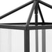 Progress Lighting Hillcrest Collection Four-Light Foyer Fixture Matte Black (P500440-31M)