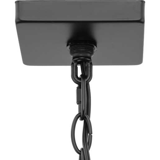 Progress Lighting Hillcrest Collection Four-Light Foyer Fixture Matte Black (P500441-31M)