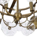 Progress Lighting Loretta Collection Three-Light Pendant Gold Ombre (P500442-204)