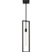 Progress Lighting Boundary Collection One-Light Pendant Matte Black (P500444-31M)