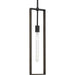 Progress Lighting Boundary Collection One-Light Pendant Matte Black (P500444-31M)