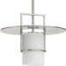 Progress Lighting Mystic Collection One-Light Pendant Brushed Nickel (P500446-009)