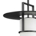 Progress Lighting Mystic Collection One-Light Pendant Matte Black (P500446-31M)