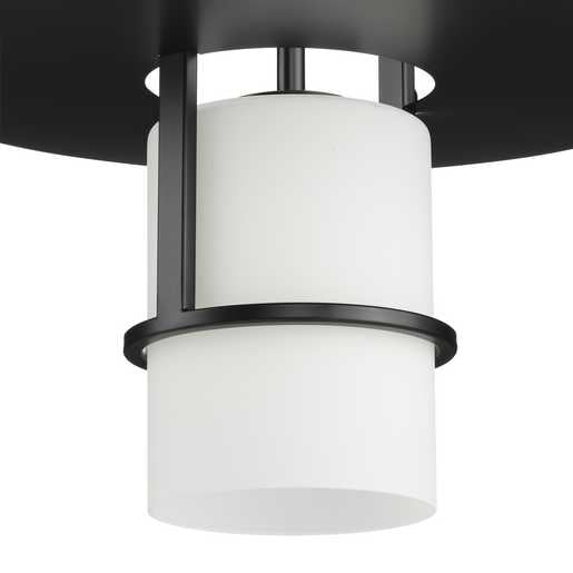 Progress Lighting Mystic Collection One-Light Pendant Matte Black (P500446-31M)