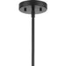 Progress Lighting Mystic Collection One-Light Pendant Matte Black (P500446-31M)