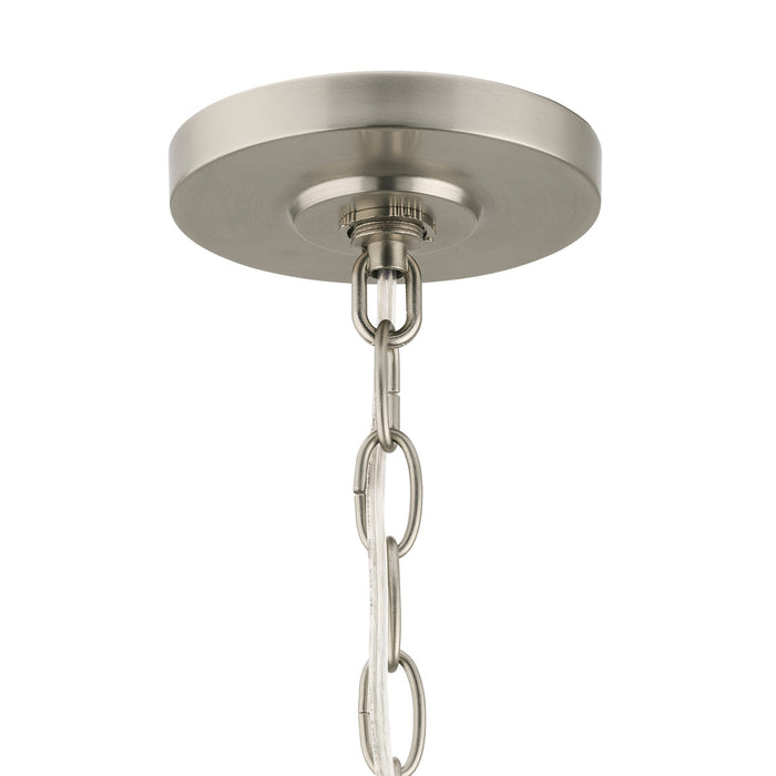 Progress Lighting 94500506009 Celino Collection 1-Light Mini-Pendant Brushed Nickel With Clear Glass Shade (P500506-009)