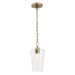 Progress Lighting 94500506177 Celino Collection 1-Light Mini-Pendant Champagne Bronze With Clear Glass Shade (P500506-177)