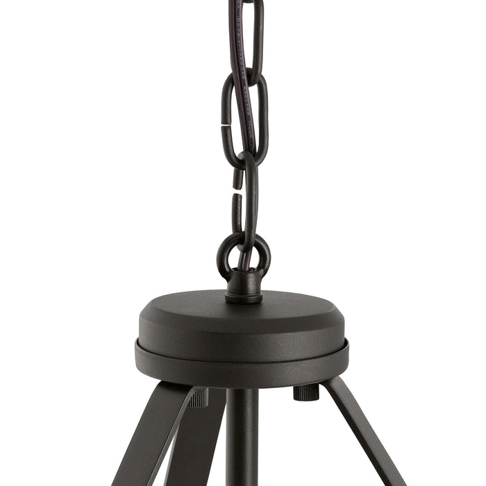 Progress Lighting 94500507020 Lieon Collection 3-Light Semi-Flush Convertible Light Antique Bronze With White Glass Shade (P500507-020)
