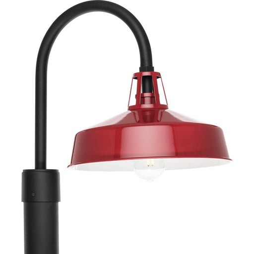 Progress Lighting Cedar Springs Collection One-Light Post Lantern Outdoor Fixture Red (P540103-039)