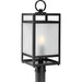 Progress Lighting Parrish Collection One-Light Post Lantern Outdoor Fixture Matte Black (P540105-31M)