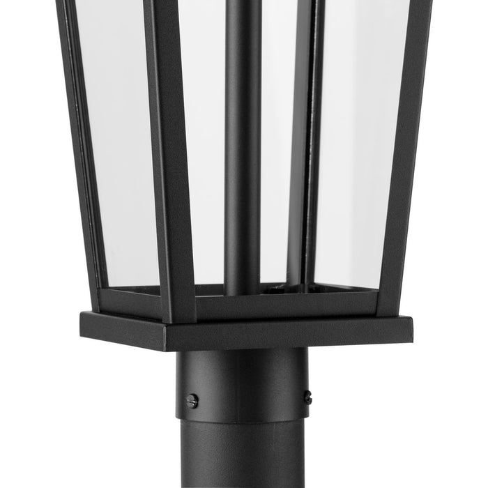 Progress Lighting Richmond Hill Collection One-Light Post Lantern Outdoor Fixture Black (P540106-031)