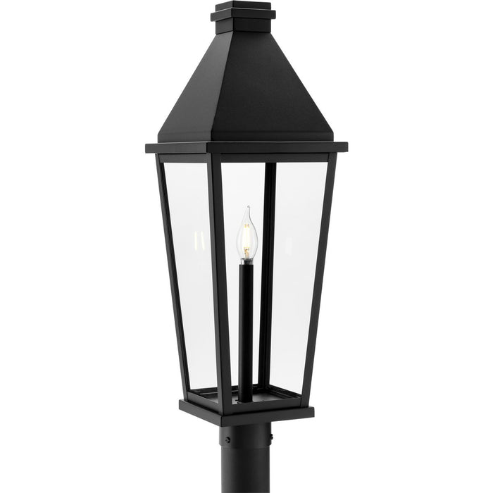 Progress Lighting Richmond Hill Collection One-Light Post Lantern Outdoor Fixture Black (P540106-031)