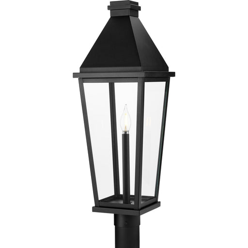 Progress Lighting Richmond Hill Collection One-Light Post Lantern Outdoor Fixture Black (P540106-031)