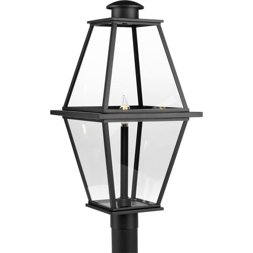 Progress Lighting Bradshaw Collection One-Light Post Lantern Outdoor Fixture Black (P540107-031)