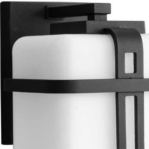 Progress Lighting Ellery Collection One-Light Wall Lantern Outdoor Fixture Black (P560169-031)