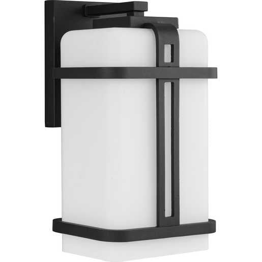 Progress Lighting Ellery Collection One-Light Wall Lantern Outdoor Fixture Black (P560169-031)