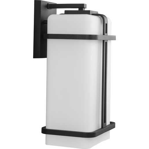 Progress Lighting Ellery Collection One-Light Wall Lantern Outdoor Fixture Black (P560170-031)