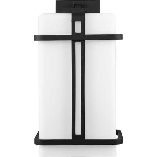 Progress Lighting Ellery Collection One-Light Wall Lantern Outdoor Fixture Black (P560170-031)