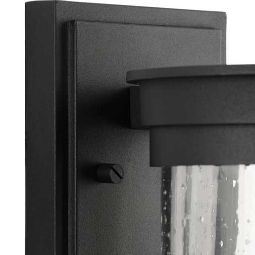 Progress Lighting Belden Collection One-Light Wall Lantern Outdoor Fixture Black (P560272-031)