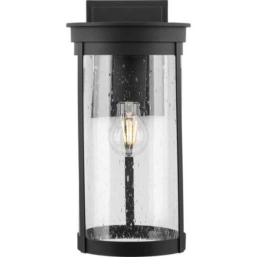 Progress Lighting Belden Collection One-Light Wall Lantern Outdoor Fixture Black (P560272-031)