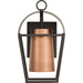 Progress Lighting Hutchence Collection One-Light Wall Lantern Outdoor Fixture Antique Bronze (P560335-020)