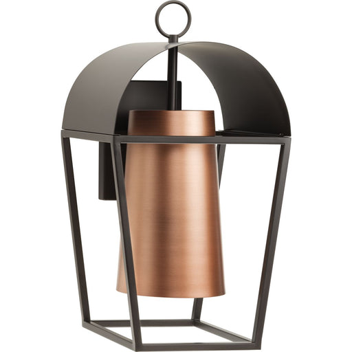 Progress Lighting Hutchence Collection One-Light Wall Lantern Outdoor Fixture Antique Bronze (P560336-020)