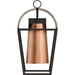 Progress Lighting Hutchence Collection One-Light Wall Lantern Outdoor Fixture Antique Bronze (P560336-020)