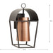 Progress Lighting Hutchence Collection One-Light Wall Lantern Outdoor Fixture Antique Bronze (P560336-020)