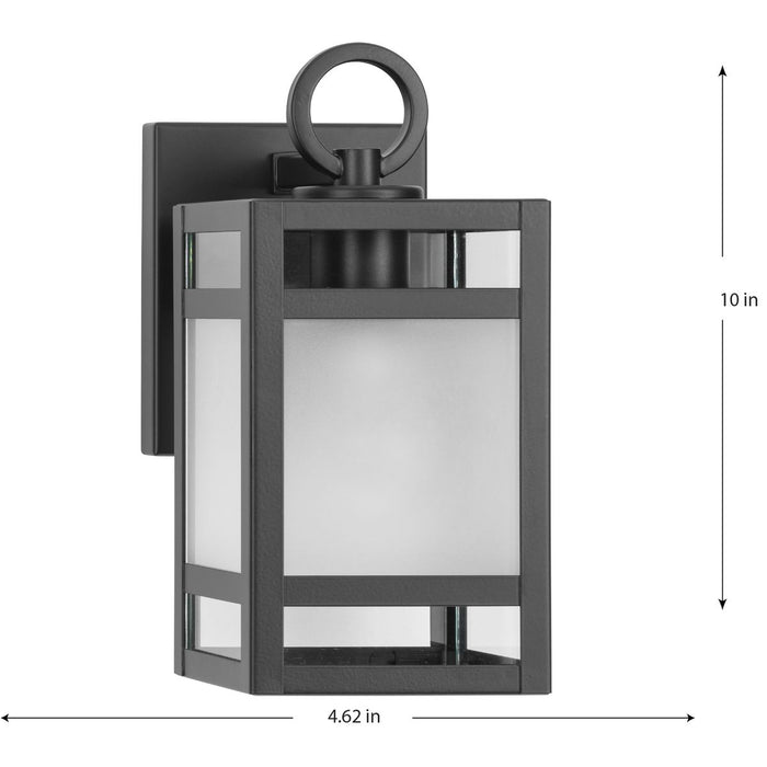 Progress Lighting Parrish Collection One-Light Wall Lantern Outdoor Fixture Matte Black (P560341-31M)